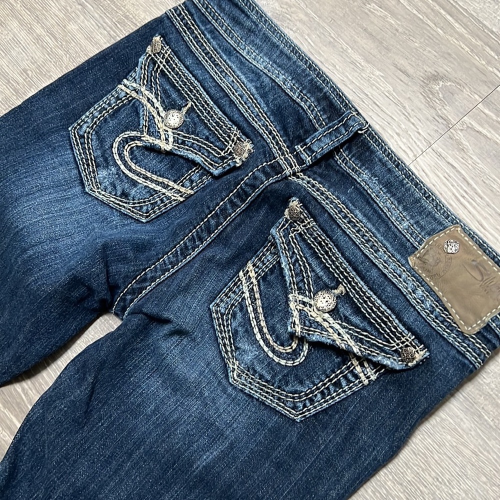 *Like New* Silver Pioneer Jeans 26/31